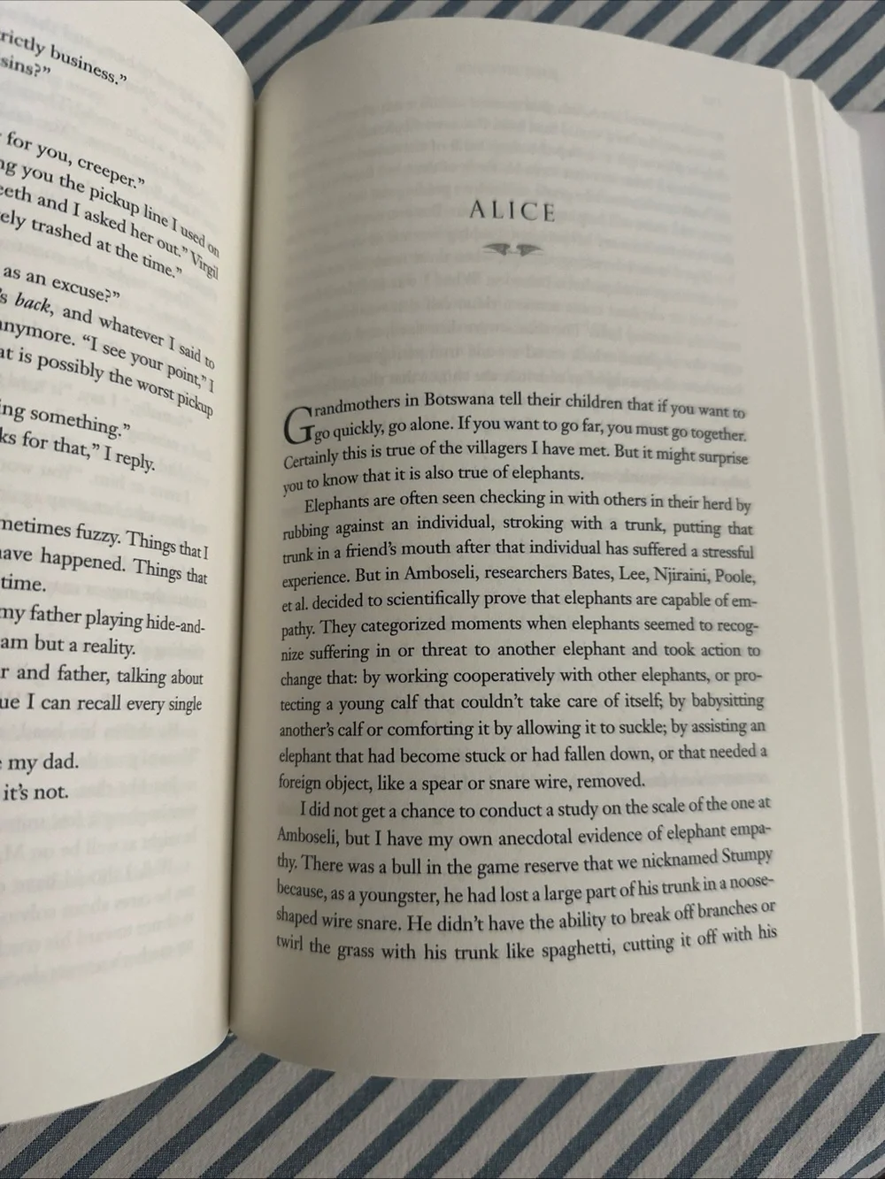 - Leaving Time (Light Blue Hardcover)